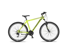 Umit Mirage Oversized MTB 27.5 Inch 50 cm Unisex 21V V Brakes Lime/Zwart