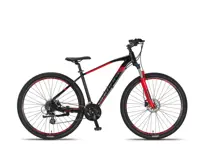 Altec Camaro MTB 27.5 Inch 45 cm Unisex 24V Hydraulische schijfrem Zwart/Rood
