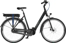 Vyber Ride E1 630Wh 28 Inch 49 cm Dames 7V Hydraulische schijfrem Zwart/Blauw