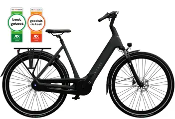 Vyber Supr365 603Wh 28 Inch 53 cm Dames 7V Hydraulische schijfrem Zwart