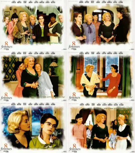 8 FEMMES filmfotoset.