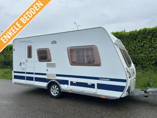 Dethleffs Lowlander 450 EB LUIFEL, ENKELE BEDDEN