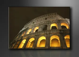 Nieuw canvas schilderij Colosseum Rome 120 x 80 cm