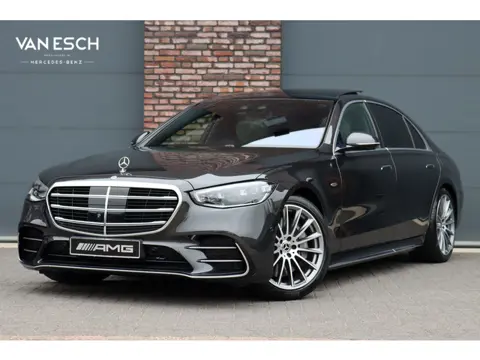 Mercedes-Benz S-Klasse 450 e Lang AMG Line | Achterasbesturing | Luchtvering | Chauffeurspakket | Di