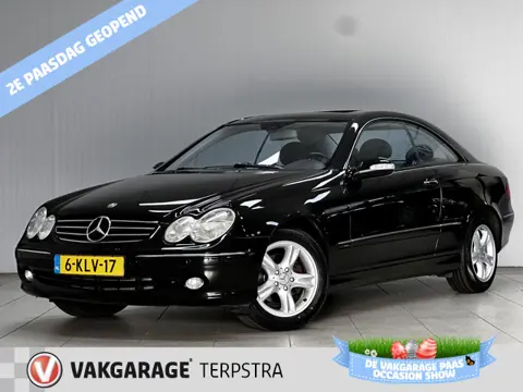 Mercedes-Benz CLK-Klasse Coupé 200 K. Elegance/ HISTORIE!/ Elek. Schuif-Kantel Dak/ PDC V+A/ Chroom/