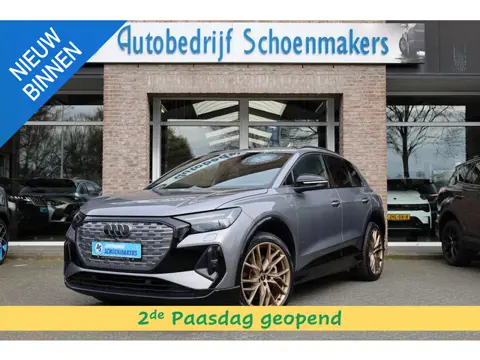 Audi Q4 e-tron 50 quattro S-Line edition 77 kWh TREKHAAK-ELEC. LEER CAMERA DAB CARPLAY COCKPITVIEW N