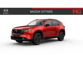 Mazda CX-5 2.5 E-SKYACTIV G 141 M HYBRID Homura | Nieuw | Panoramadak | 360 Camera | 19' LM velgen