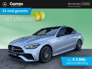 Mercedes-Benz C-klasse 180 AMG Line | Panoramadak | Memory | Apple Carplay