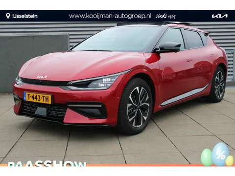 Kia EV6 GT-Line 77.4 kWh SCHUIFDAK, TREKHAAK 1600KG  TREKGEWICHT, LEDER, ALARM