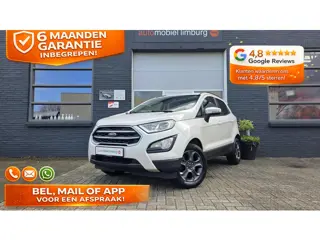 Ford EcoSport 1.0 EcoBoost Cool&Connect | 'Arctisch-wit' PARELMOER | WINTERPAKKET | NAVIGATIE | 1e E