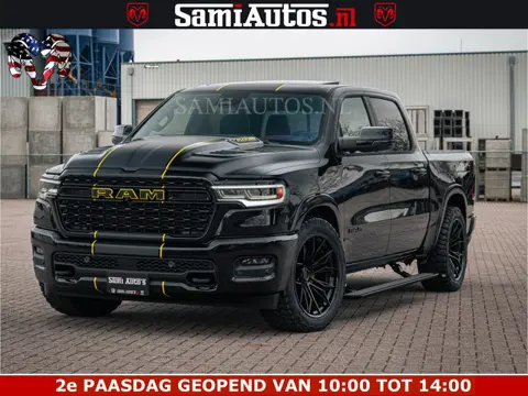 Dodge Ram LIMITED NIGHT H.O 540HP 706Nm | Massage + Full Option | De Meest Luxe en Volle Pick-Up in 