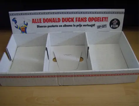 Donald duck display 4 adv. 298