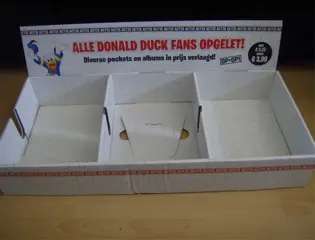 Donald duck display 4 adv. 298