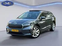 Skoda Enyaq iV 80, panoramadak, achteruitrijcamera, stoel-stuurverwarming, 1/2 leder, vele opties,, 