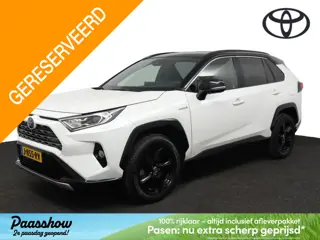Toyota RAV4 2.5 Hybrid AWD Bi-Tone | 1650kg trekgewicht! | Electrische Achterklep | Parkeersensoren 