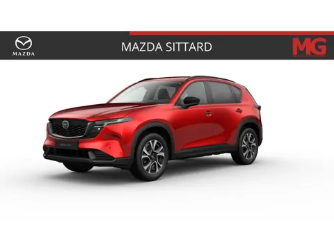 Mazda CX-5 2.5 E-SKYACTIV G 141 M HYBRID Exclusive-Line | Nieuw | Panoramadak | 360 Camera | 19' LM 