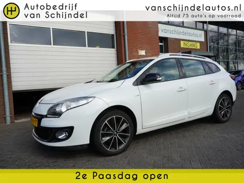 Renault Mégane Estate 1.2 TCE BOSE VALT ONDER HET RIJDEN OP MOTORSTORING EXPORT/HANDEL CAMERA NAVIGA