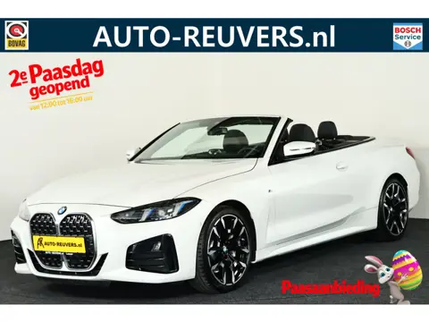 BMW 4 Serie Cabrio 430i xDrive M-Sport / Opendak / Harman Kardon / ACC / HUD / Nekverwarming / 3D vi