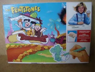 4 flintstones stempeldoos adv. 318