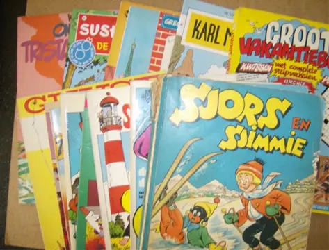 Diverse stripboeken adv. 361