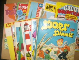 Diverse stripboeken adv. 361