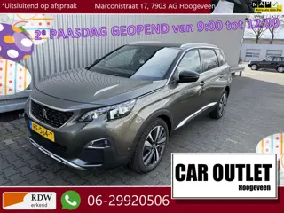 Peugeot 5008 1.2 PureTech GT-Line 7p. Leer/Stof, Dig.Cockpit, Navi, CC, PDC & Cam, LED, LM, nw. APK 