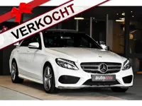 Mercedes-Benz C-klasse 180 AMG-Line. Pano, Burmester, Camera, Sfeer, 9-Traps, Diamond White Pearl!