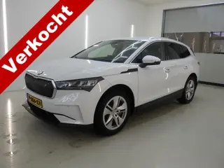 Škoda Enyaq iV 80 Trekhaak - Adaptieve Cr.control - Warmtepomp -  SoH 98% - Dodehoek detectie