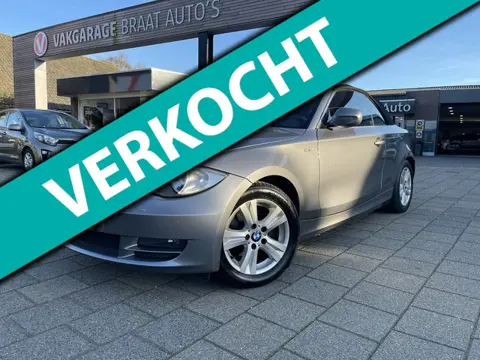 BMW 1-serie Cabrio 120i l STOELVERW. l CRUISE l RIJKLAAR!