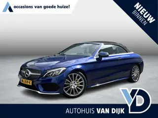 Mercedes-Benz C-klasse Cabrio 180 Ambition AMG | NL Auto/Leder/Navi/Clima/Cruise/19"/Nek-Stoelverwar