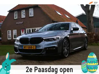 BMW 5-serie 540i High Executive Aut. | M-pakket | Nappa Interieur | Spoiler Pakket | Dodehoekbewakin