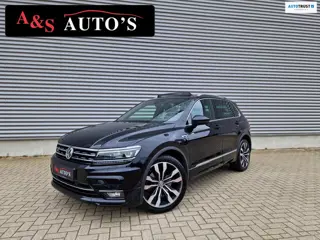 Volkswagen Tiguan 2.0 TSI 4Motion 3x R line Pano Acc 360camera Dynaudio Trekhaak Sfeerverlichting Op