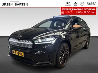 Škoda Enyaq iV 60 Founders Edition Black | 21 inch | Panaromadak | Lederen bekleding