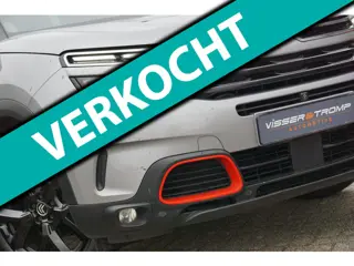 Citroen C5 Aircross 1.2 130PK Shine AUT | Gris Platinium | Panodak/Leder/Stoelverwarming/Carplay - C
