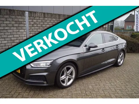 Audi A5 Sportback 2.0 TFSI Sport S Line Autom 190 PK Half Leder Sportst Navi Clima Cruise PDC Xenon 