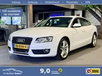 Audi A5 Sportback 2.0 TFSI Pro Line Open dak | Leder | Airco | 180 PK | Nieuwe ketting | Onderhoud a