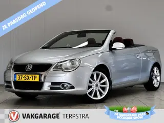Volkswagen Eos 2.0-16v FSI/ D-Riem Verv. 194.000KM!/ Cabrio!/ Schuif-Kanteldak!/ LEDER-Sportstoelen/