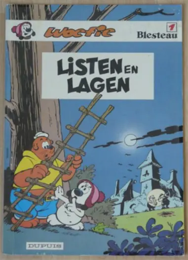 Strip Boek: WOEFIE, listen en lagen - deel 1, 1981.