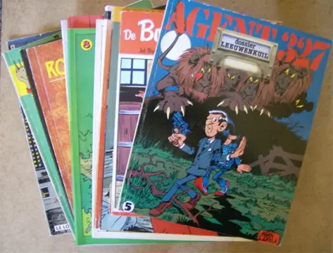 Diverse stripboeken adv. 430