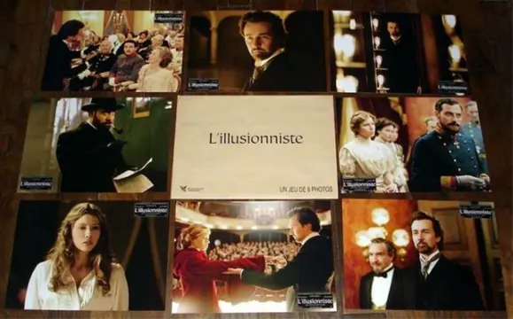 THE ILLUSIONIST lobbycard set.