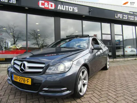 Mercedes-Benz C-klasse Coupé 200 AUT PANO LEDER 2013