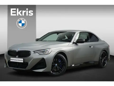 BMW 2 Serie Coupé 218i Individual Frozen Pure Grey | M Sportpakket | Stuur- en stoelverwarming | Har