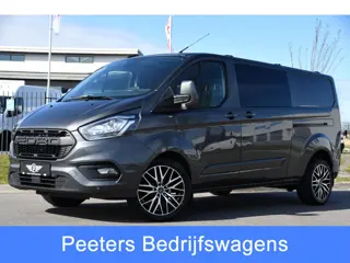 Ford Transit Custom 300 2.0 TDCI L2H1 Limited DC PB Edition Camera, Cruise, Carplay, 170pk, 2 x Schu