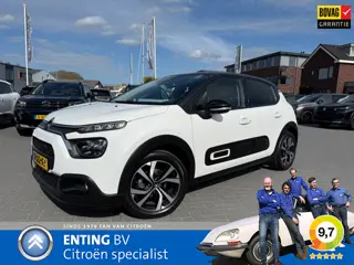 Citroen C3 1.2 PT SHINE 110PK EAT6 CAMERA COMFORT SEATS 17 INCH FULL LED
