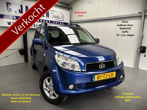 Daihatsu Terios 1.5-16v Exclusive Automaat! 4x4