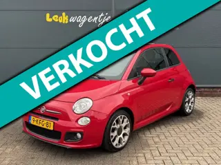 Fiat 500 0.9 TwinAir 500S Automaat *leder *xenon *p-sensor
