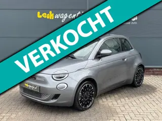 Fiat 500 e 3+1 La Prima *extra deur *keyless *camera *leder