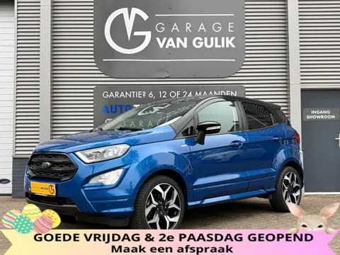 Ford EcoSport 1.0 EcoBoost ST-Line 125PK Automaat,TwoTone,Navi,Clima,Cruise,Isofix,Carplay,Camera,St