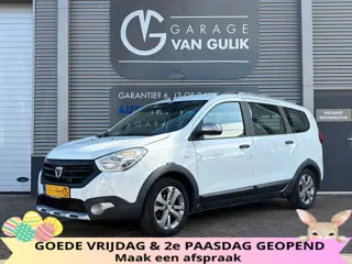 Dacia Lodgy 1.2 TCe Stepway 116PK 7Pers,Trekhaak,Navi,Airco,Cruise,Isofix,Bluetooth,Multi-Stuur,Elek