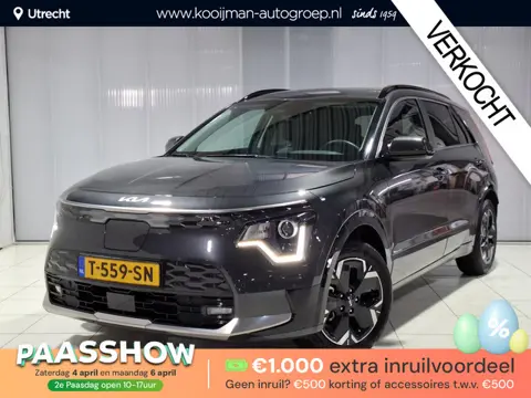 Kia Niro EV Edition 64.8 kWh Apple Carplay/Android Auto, Stoel en Stuur Verwarming, Navigatie, Camer